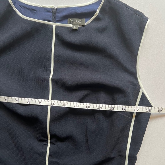 Vintage T.A.G. Mini Dress with pockets NWOT - Picture 3 of 4